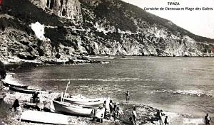 TIPAZA - CORNICHE DE CHENOUA ET PLAGE DES GALETS